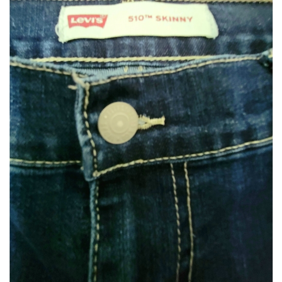 🔒☃️Levi's | 510 Semi Distressed Men Skinny Jeans - Picture 2 of 4